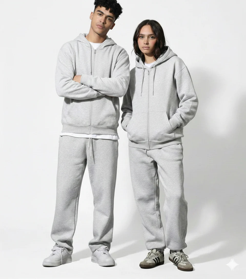Veste Zippée & Pantalon Baggy - Premium