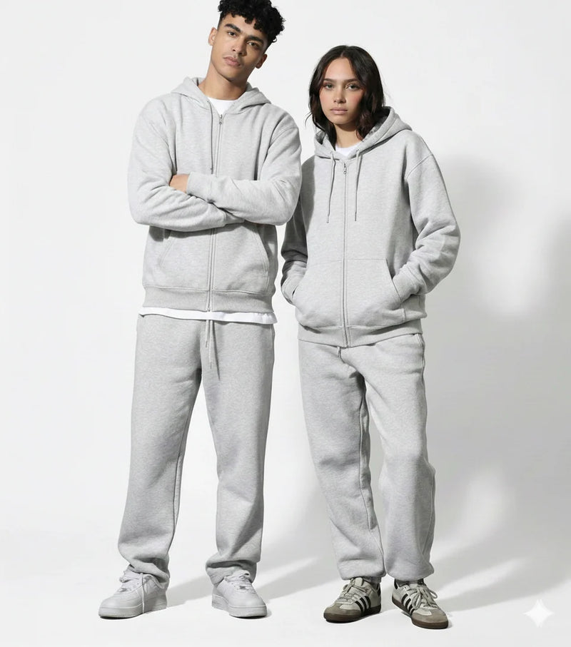Veste Zippée & Pantalon Baggy - Premium