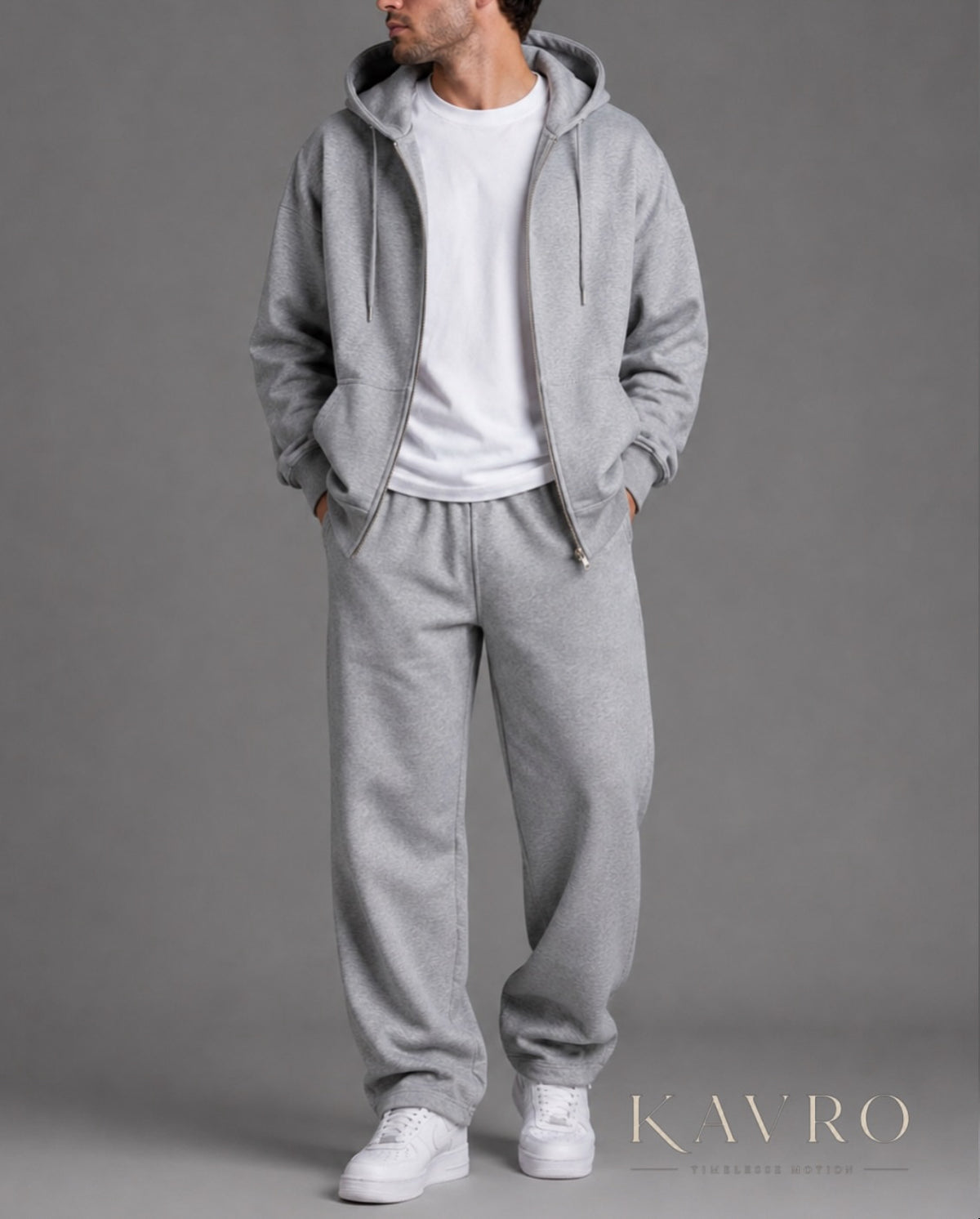 Veste Zippée & Pantalon Baggy - Premium